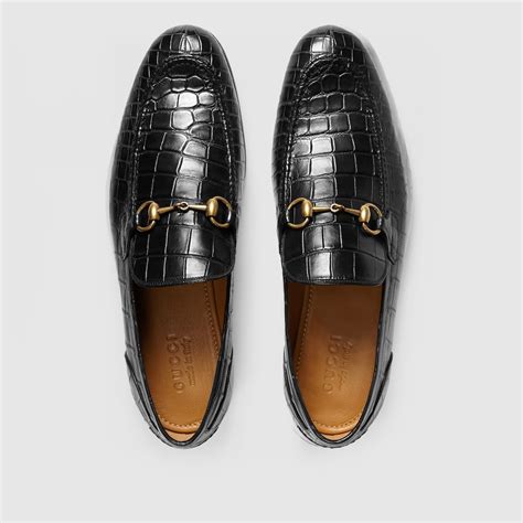 gucci jordaan loafer mens sizing|gucci jordaan crocodile loafer.